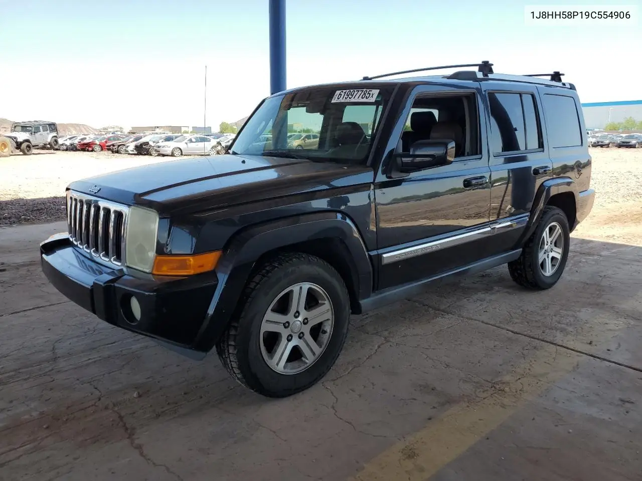 2009 Jeep Commander Limited VIN: 1J8HH58P19C554906 Lot: 61997785