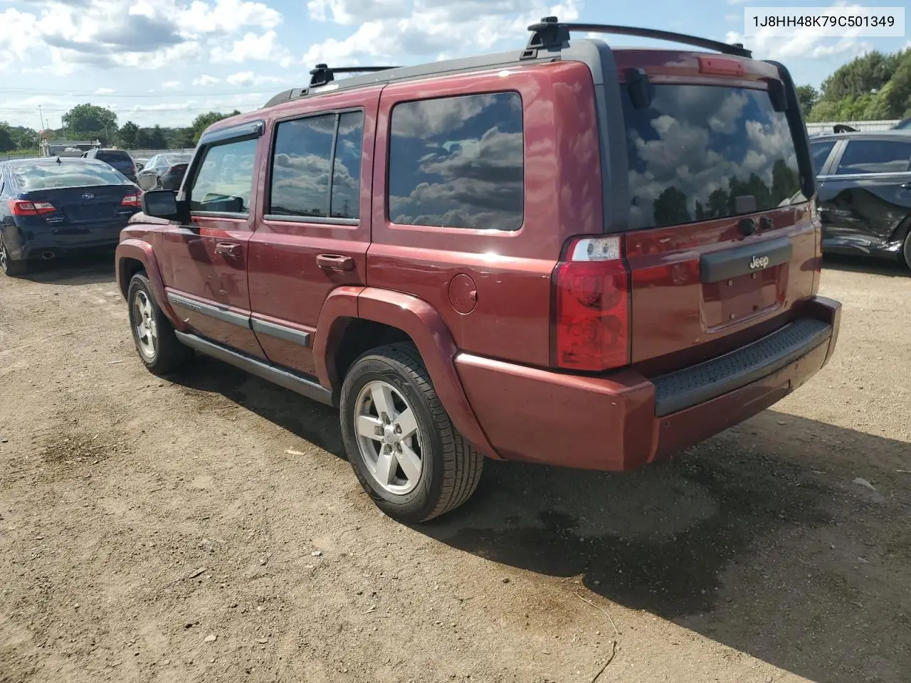 2009 Jeep Commander Sport VIN: 1J8HH48K79C501349 Lot: 62368885