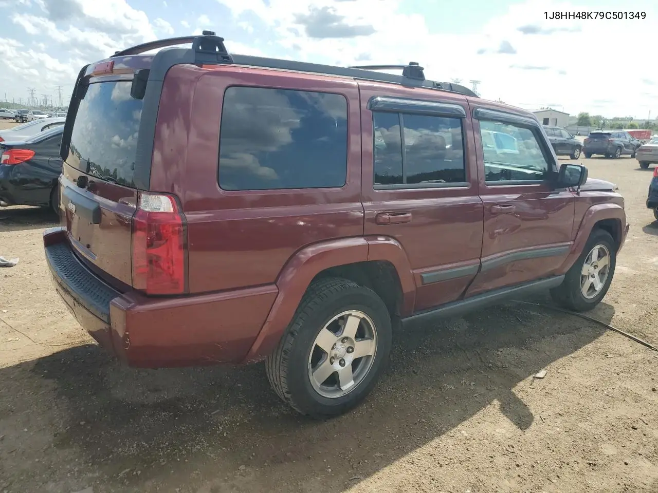2009 Jeep Commander Sport VIN: 1J8HH48K79C501349 Lot: 62368885