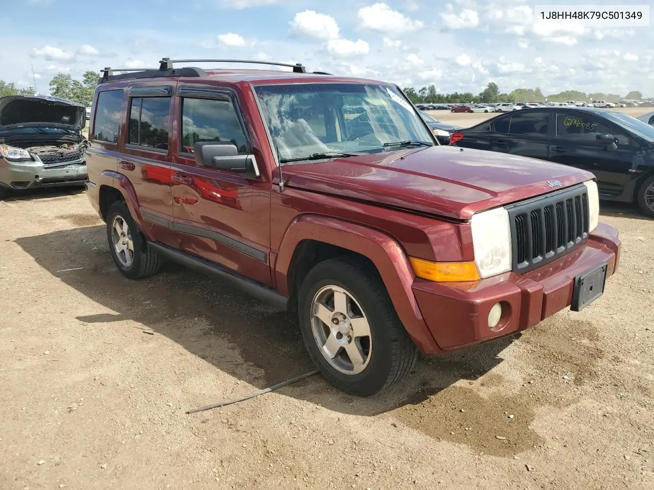 2009 Jeep Commander Sport VIN: 1J8HH48K79C501349 Lot: 62368885