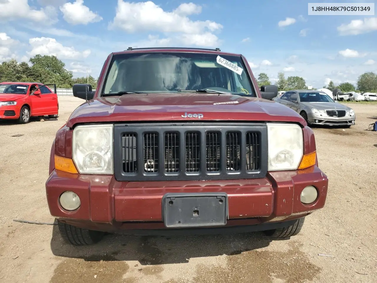 2009 Jeep Commander Sport VIN: 1J8HH48K79C501349 Lot: 62368885