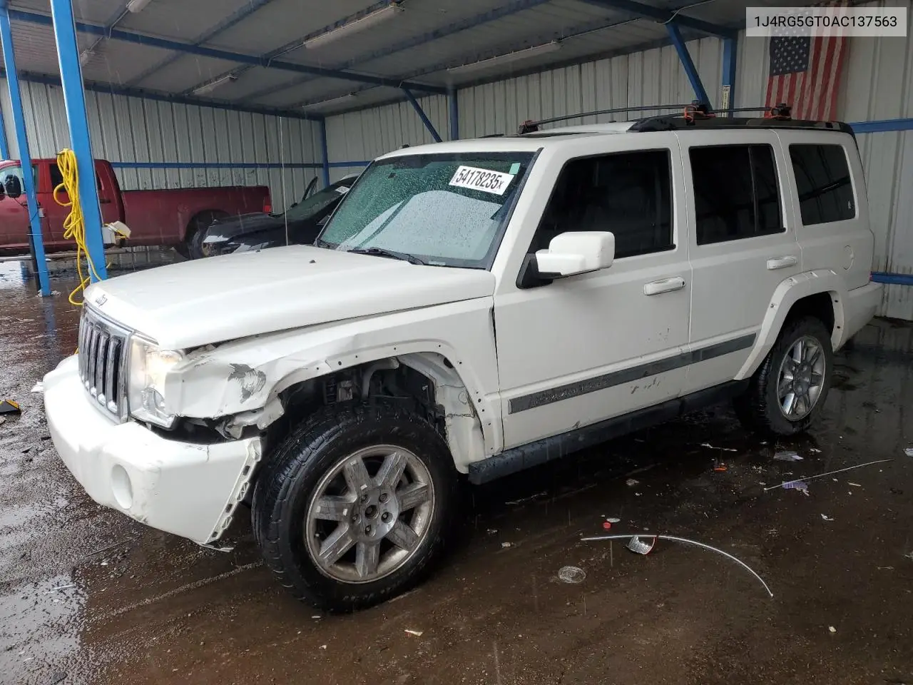 2010 Jeep Commander Limited VIN: 1J4RG5GT0AC137563 Lot: 54178235