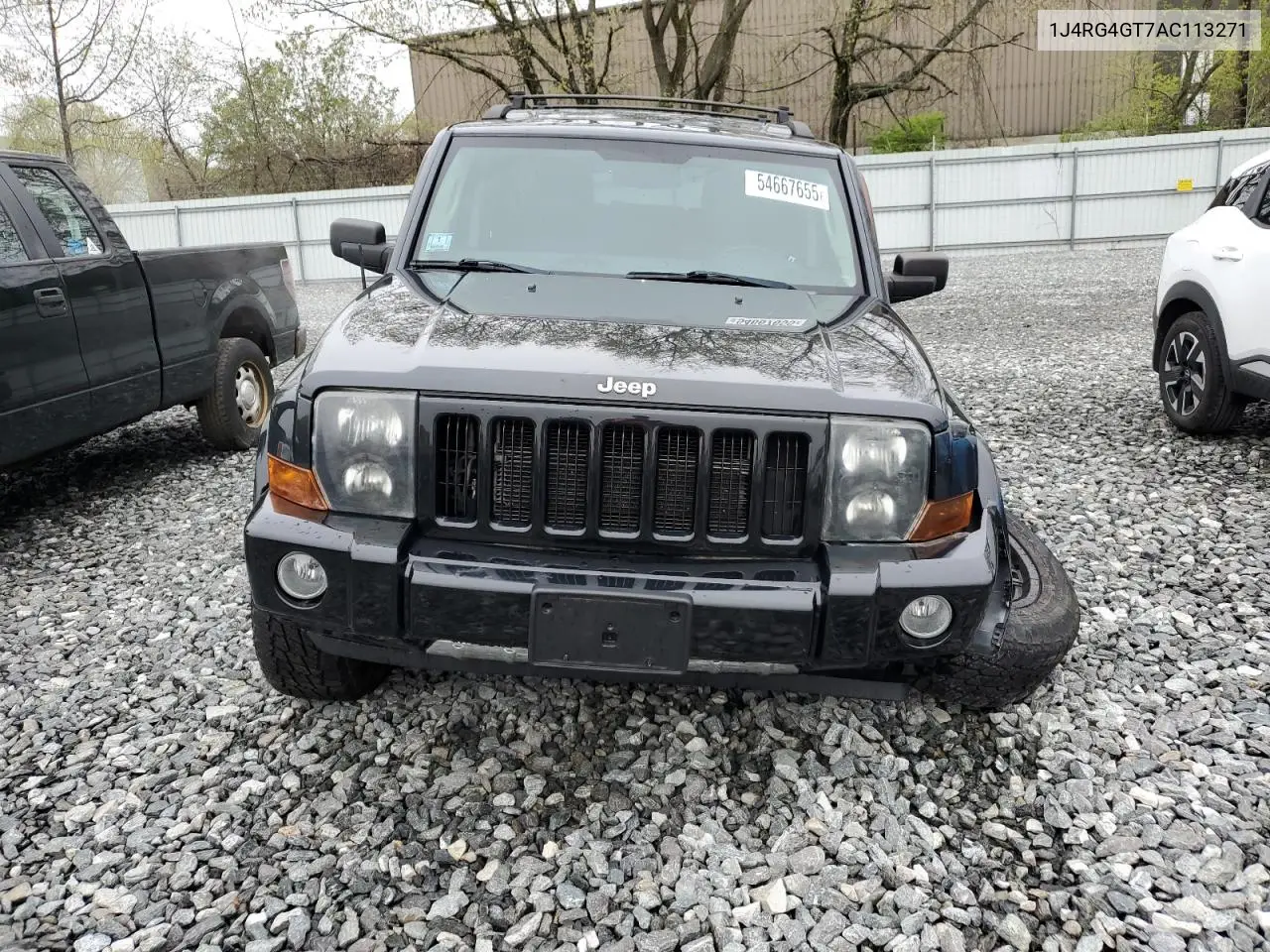 2010 Jeep Commander Sport VIN: 1J4RG4GT7AC113271 Lot: 54667655