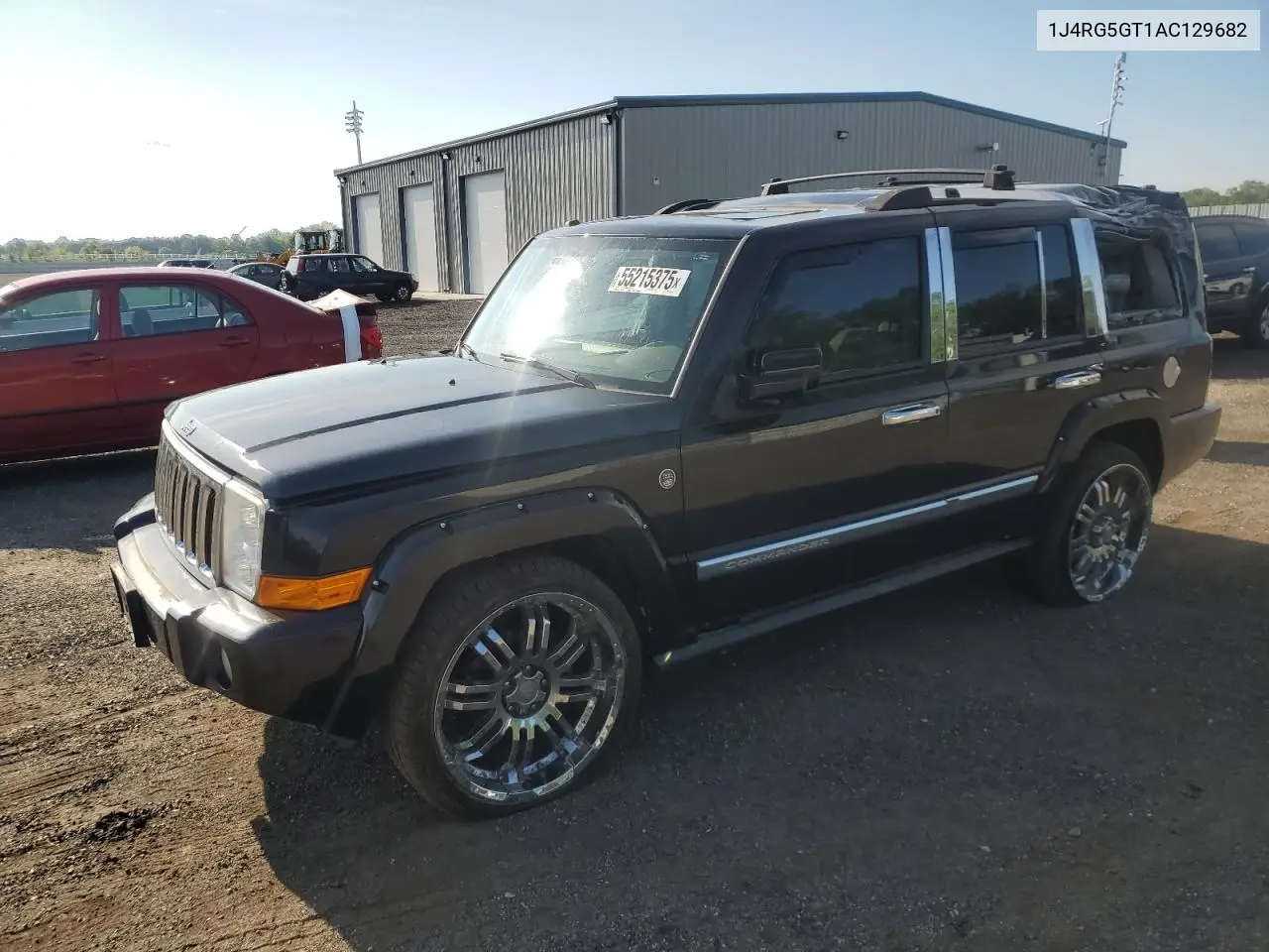 2010 Jeep Commander Limited VIN: 1J4RG5GT1AC129682 Lot: 55215375