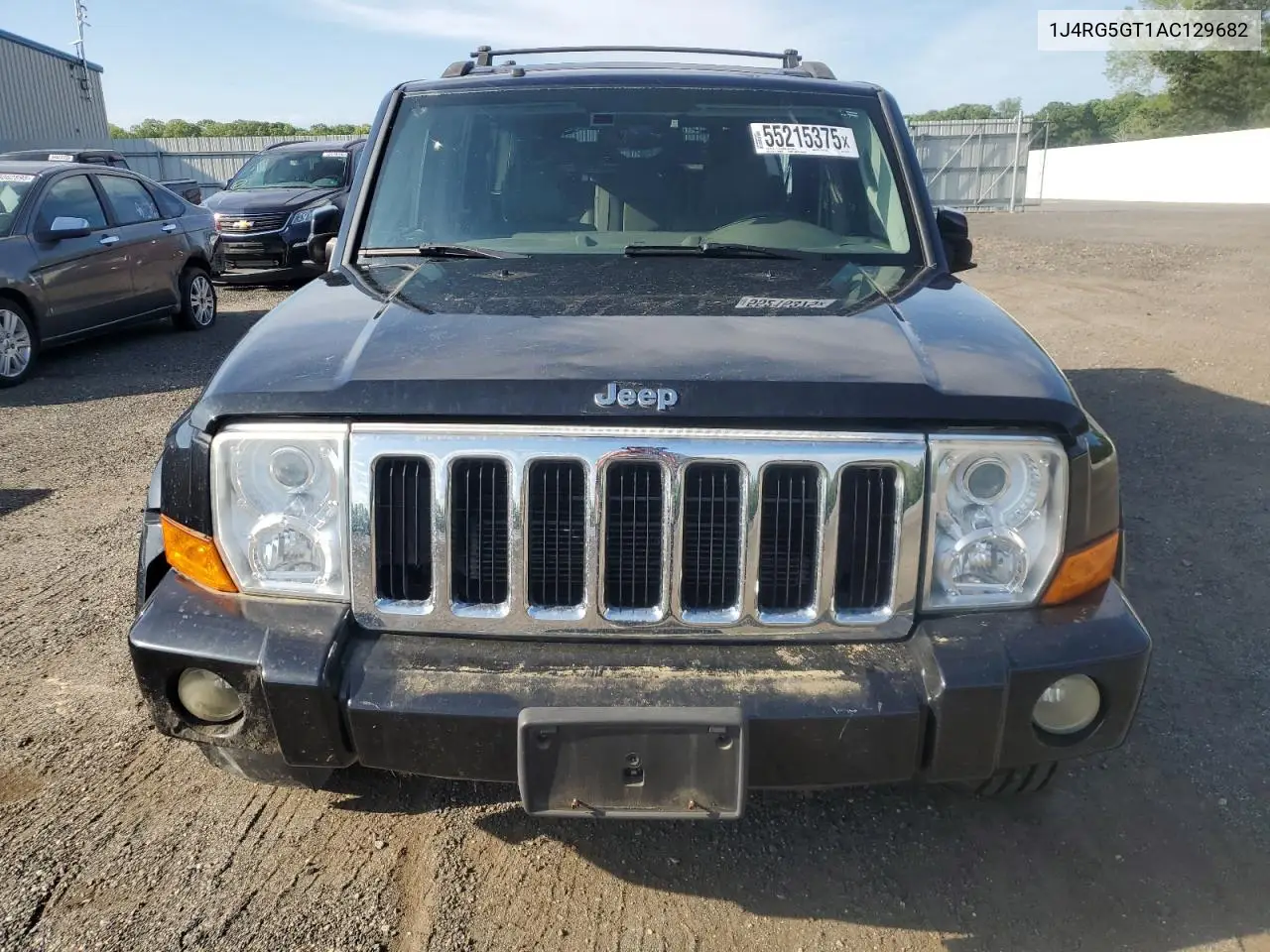 2010 Jeep Commander Limited VIN: 1J4RG5GT1AC129682 Lot: 55215375