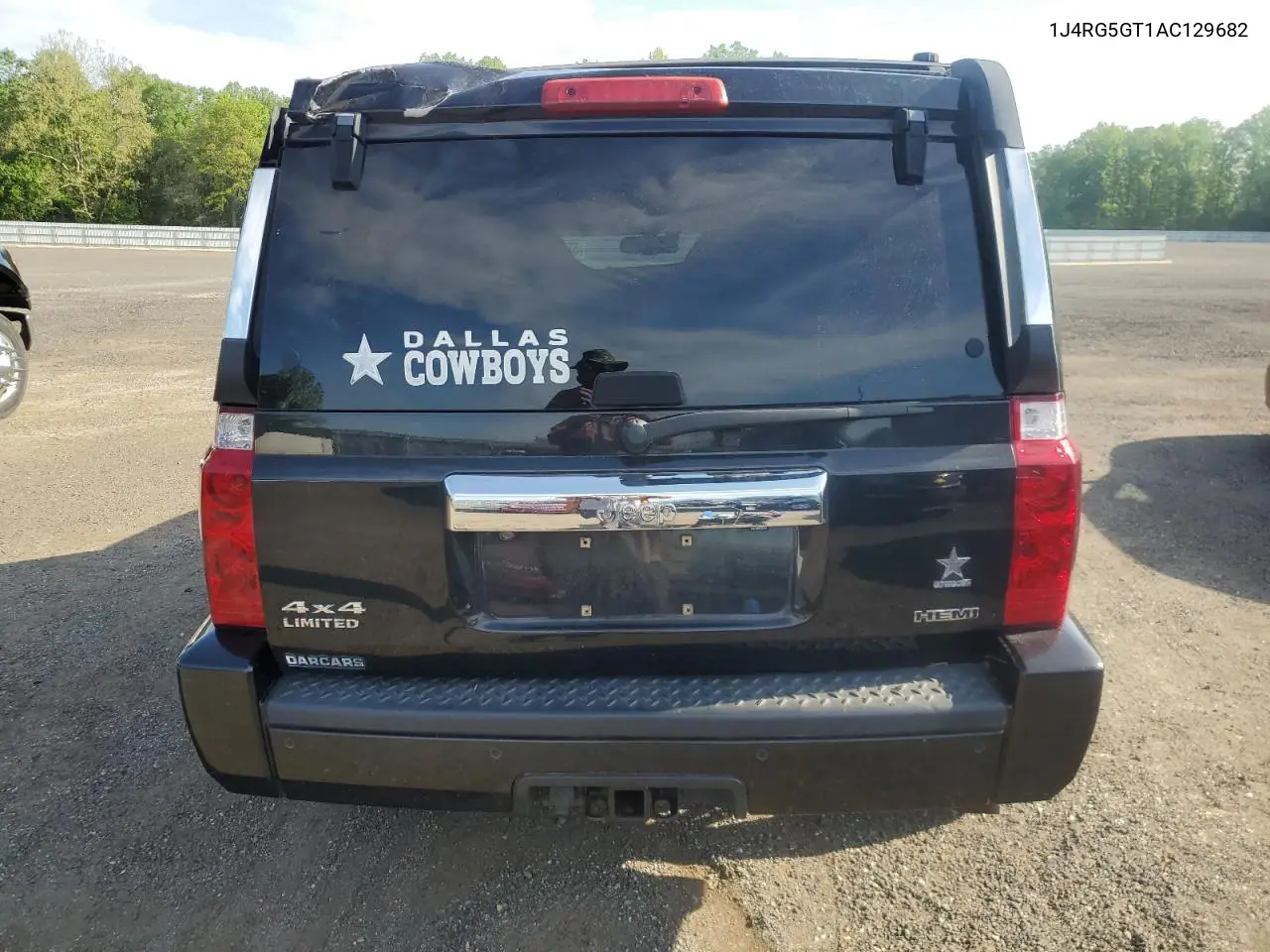 2010 Jeep Commander Limited VIN: 1J4RG5GT1AC129682 Lot: 55215375