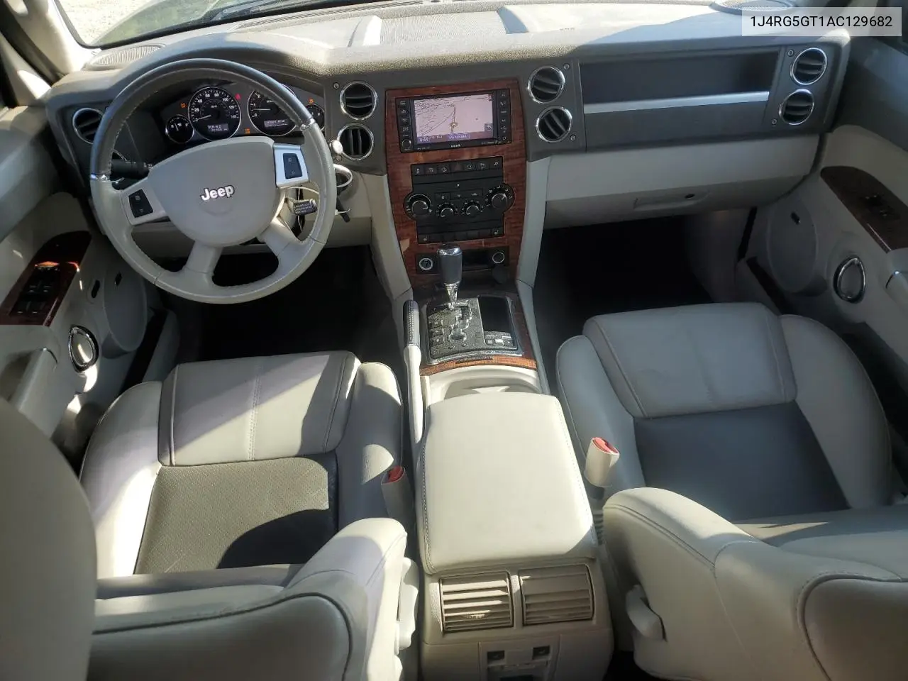 2010 Jeep Commander Limited VIN: 1J4RG5GT1AC129682 Lot: 55215375