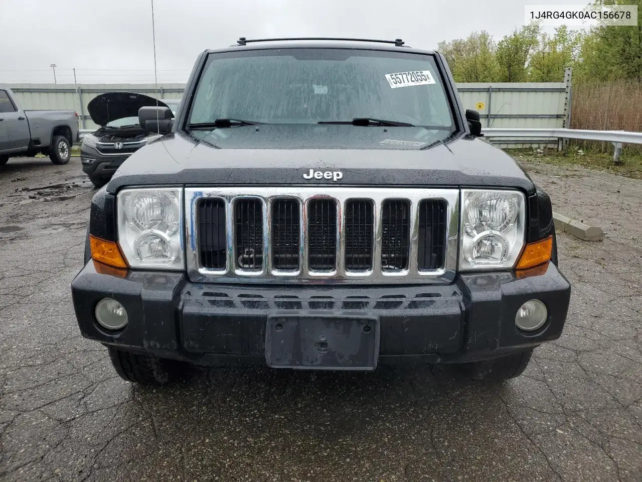 2010 Jeep Commander Sport VIN: 1J4RG4GK0AC156678 Lot: 55772055