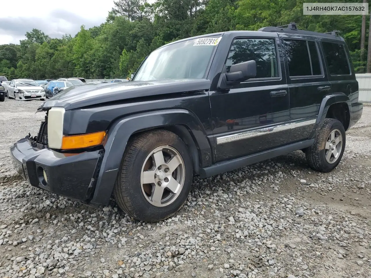 2010 Jeep Commander Sport VIN: 1J4RH4GK7AC157632 Lot: 58927915