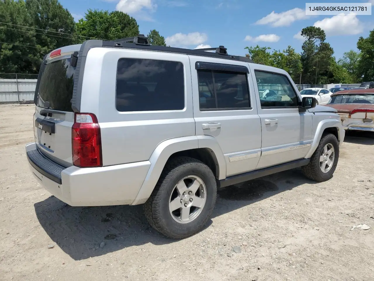 2010 Jeep Commander Sport VIN: 1J4RG4GK5AC121781 Lot: 59873605