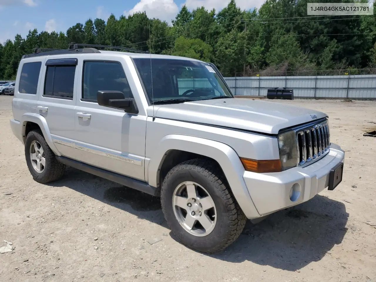 2010 Jeep Commander Sport VIN: 1J4RG4GK5AC121781 Lot: 59873605