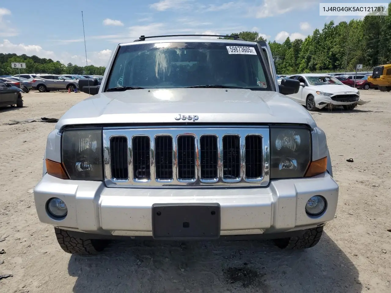 2010 Jeep Commander Sport VIN: 1J4RG4GK5AC121781 Lot: 59873605