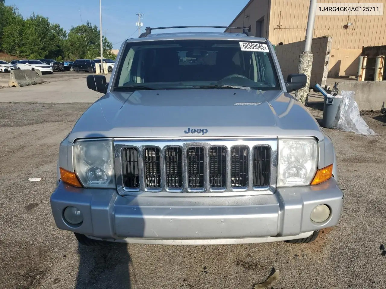 2010 Jeep Commander Sport VIN: 1J4RG4GK4AC125711 Lot: 60369545