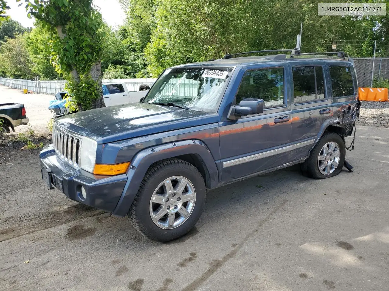 2010 Jeep Commander Limited VIN: 1J4RG5GT2AC114771 Lot: 60796435