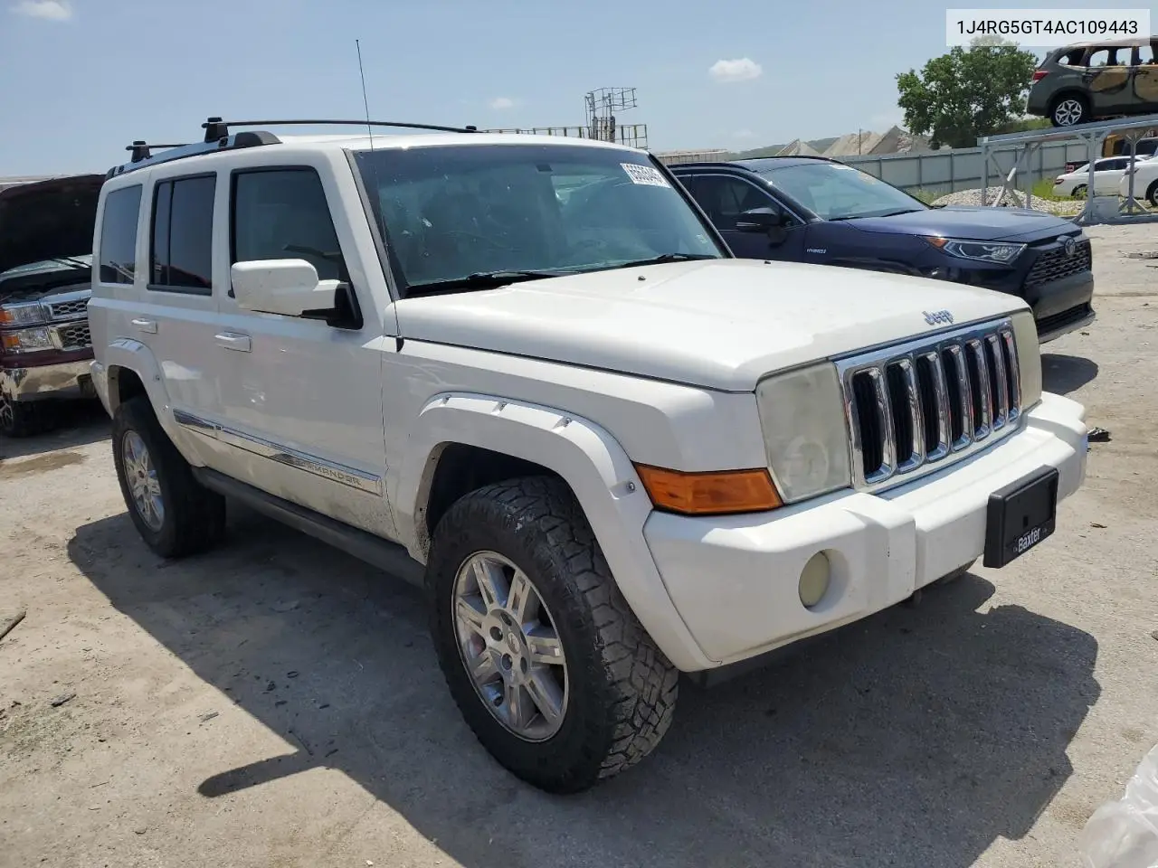 1j4rg5gt4ac109443 1J4RG5GT4AC109443 2010 Jeep Commander Limited
