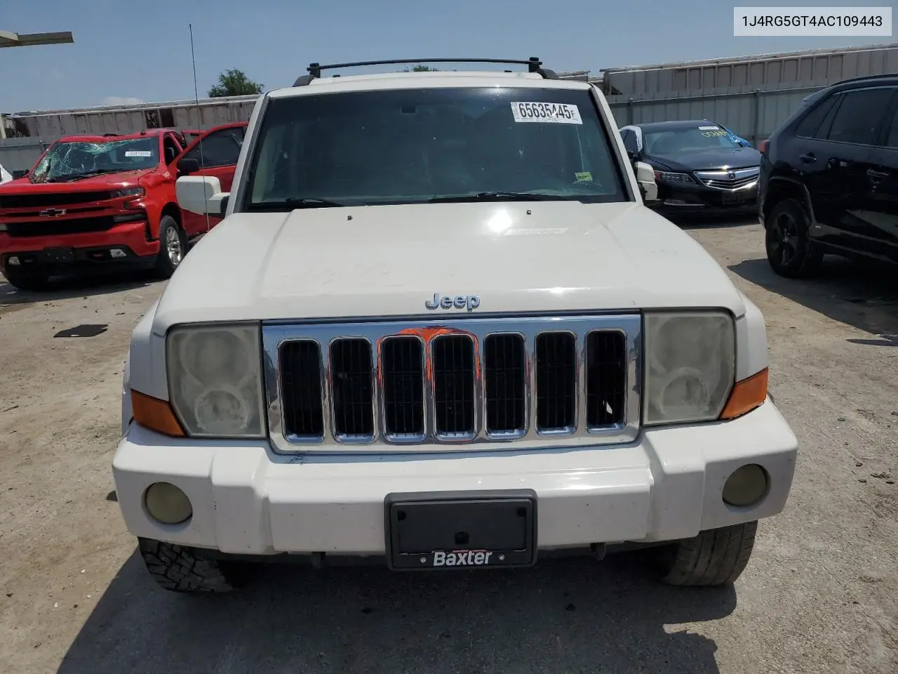 1j4rg5gt4ac109443 1J4RG5GT4AC109443 2010 Jeep Commander Limited