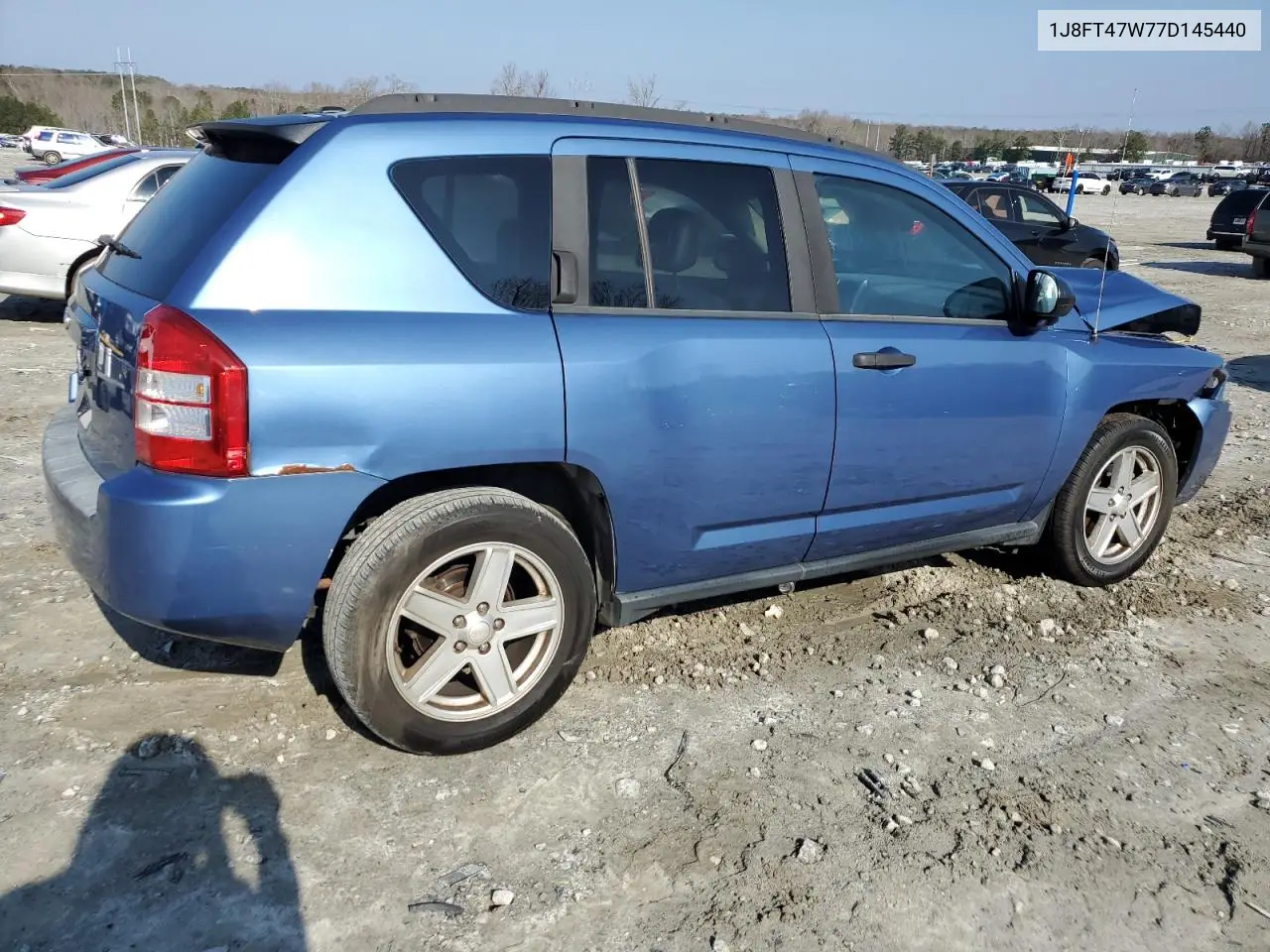 2007 Jeep Compass VIN: 1J8FT47W77D145440 Lot: 44413885