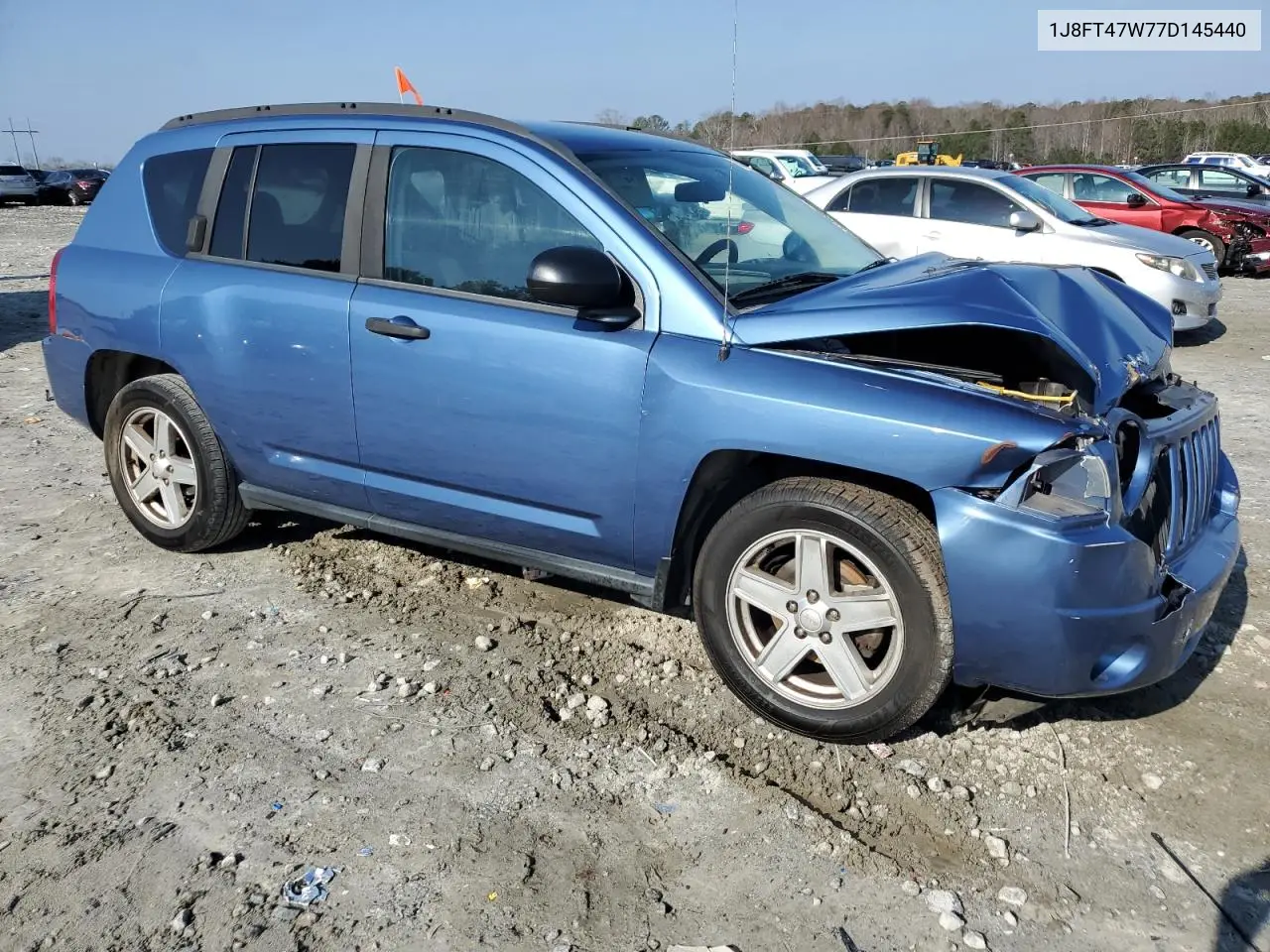 2007 Jeep Compass VIN: 1J8FT47W77D145440 Lot: 44413885