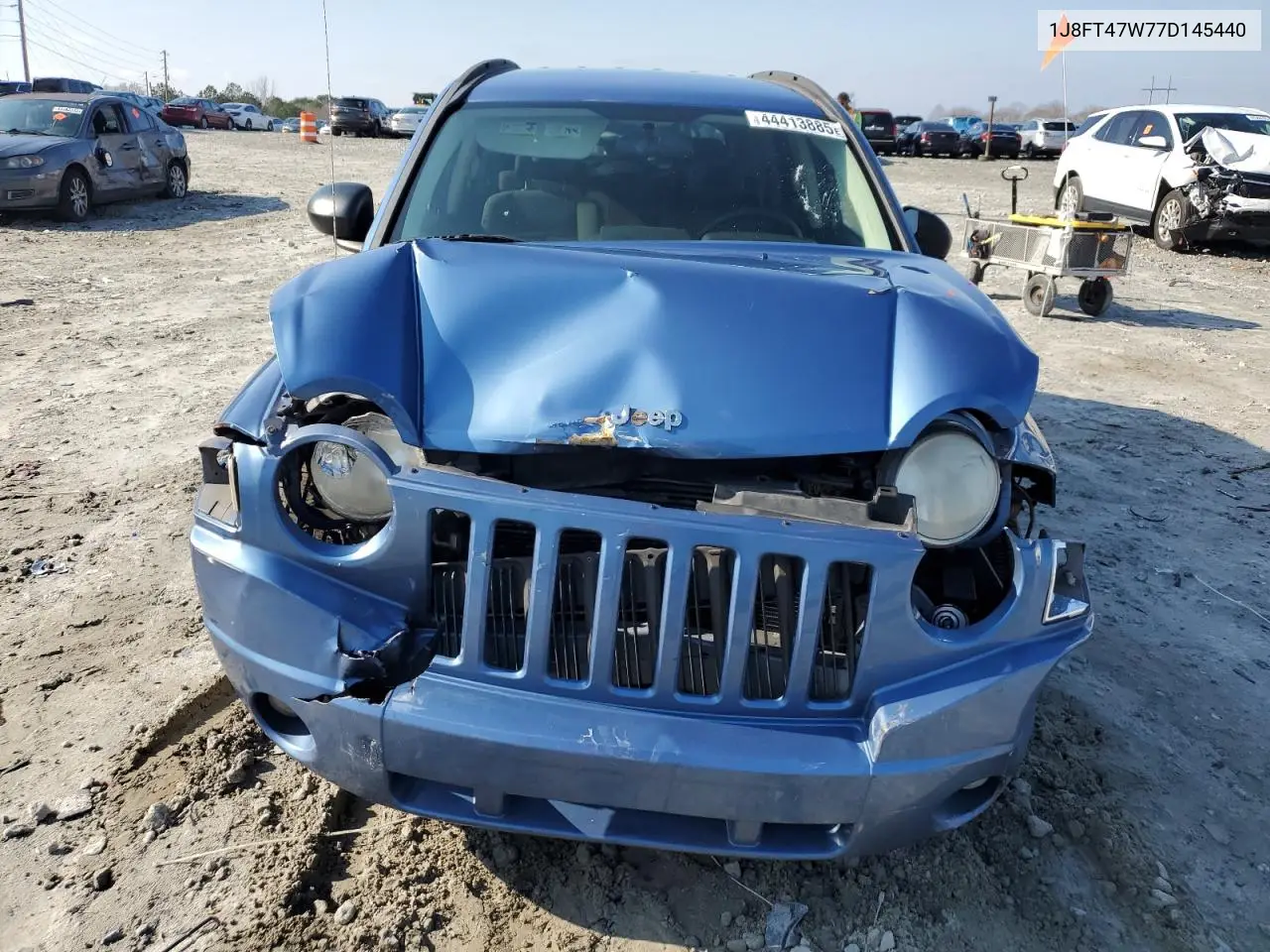 2007 Jeep Compass VIN: 1J8FT47W77D145440 Lot: 44413885