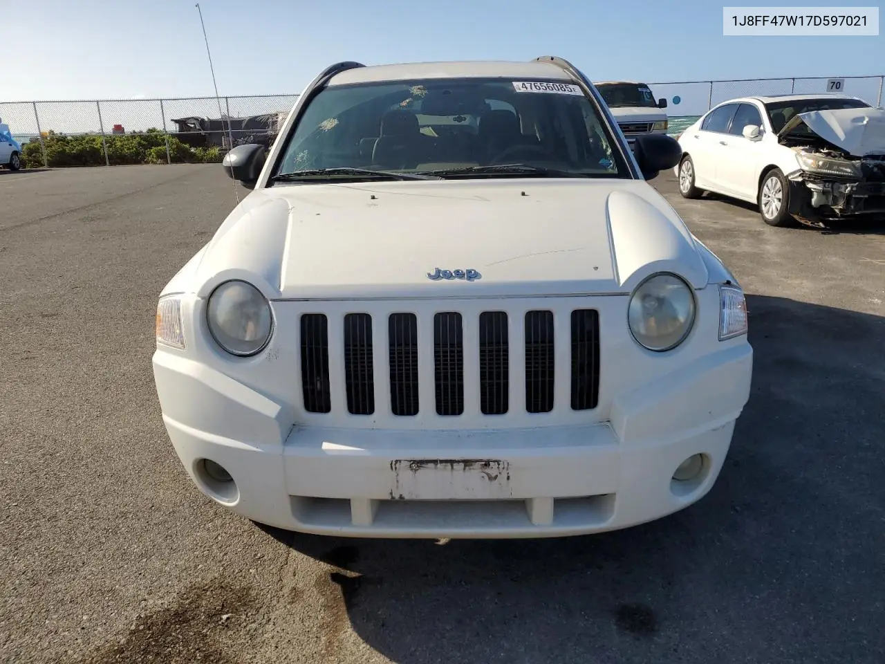 2007 Jeep Compass VIN: 1J8FF47W17D597021 Lot: 47656085