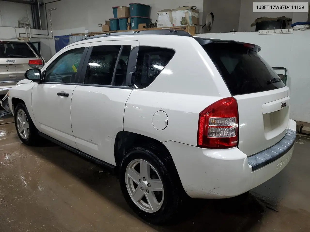 2007 Jeep Compass VIN: 1J8FT47W87D414139 Lot: 52924175
