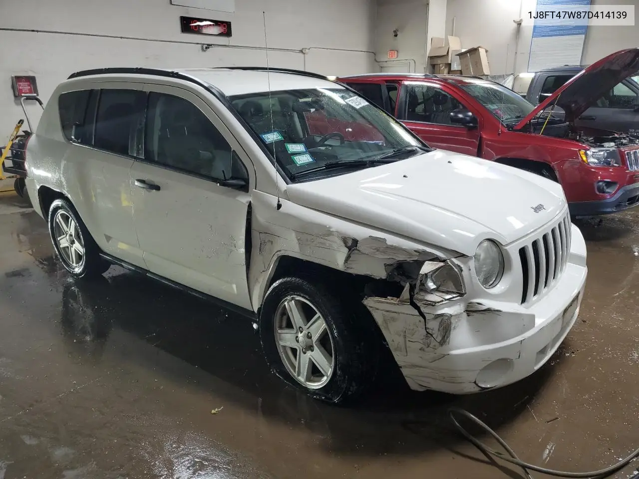 2007 Jeep Compass VIN: 1J8FT47W87D414139 Lot: 52924175