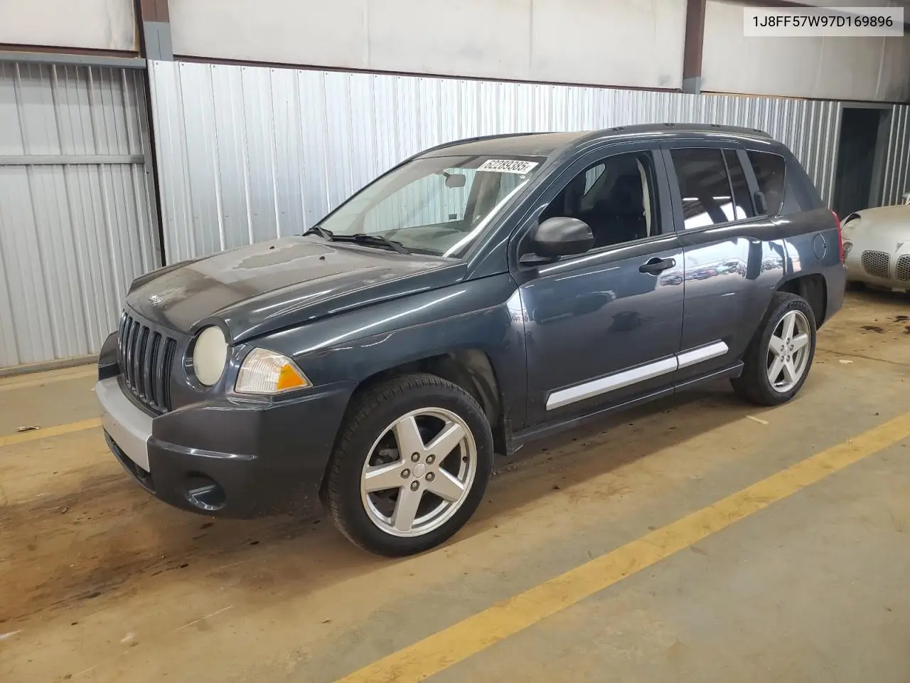 2007 Jeep Compass Limited VIN: 1J8FF57W97D169896 Lot: 62289385