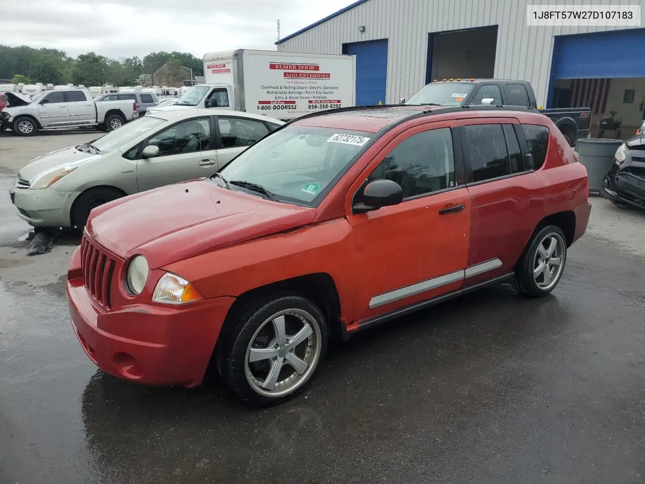 2007 Jeep Compass Limited VIN: 1J8FT57W27D107183 Lot: 62732175