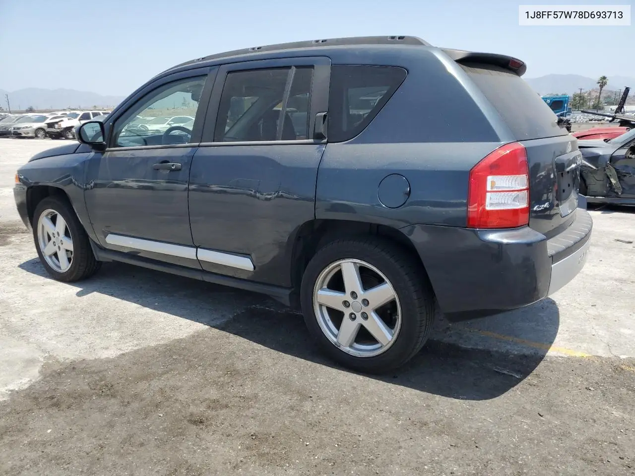 2008 Jeep Compass Limited VIN: 1J8FF57W78D693713 Lot: 60866515