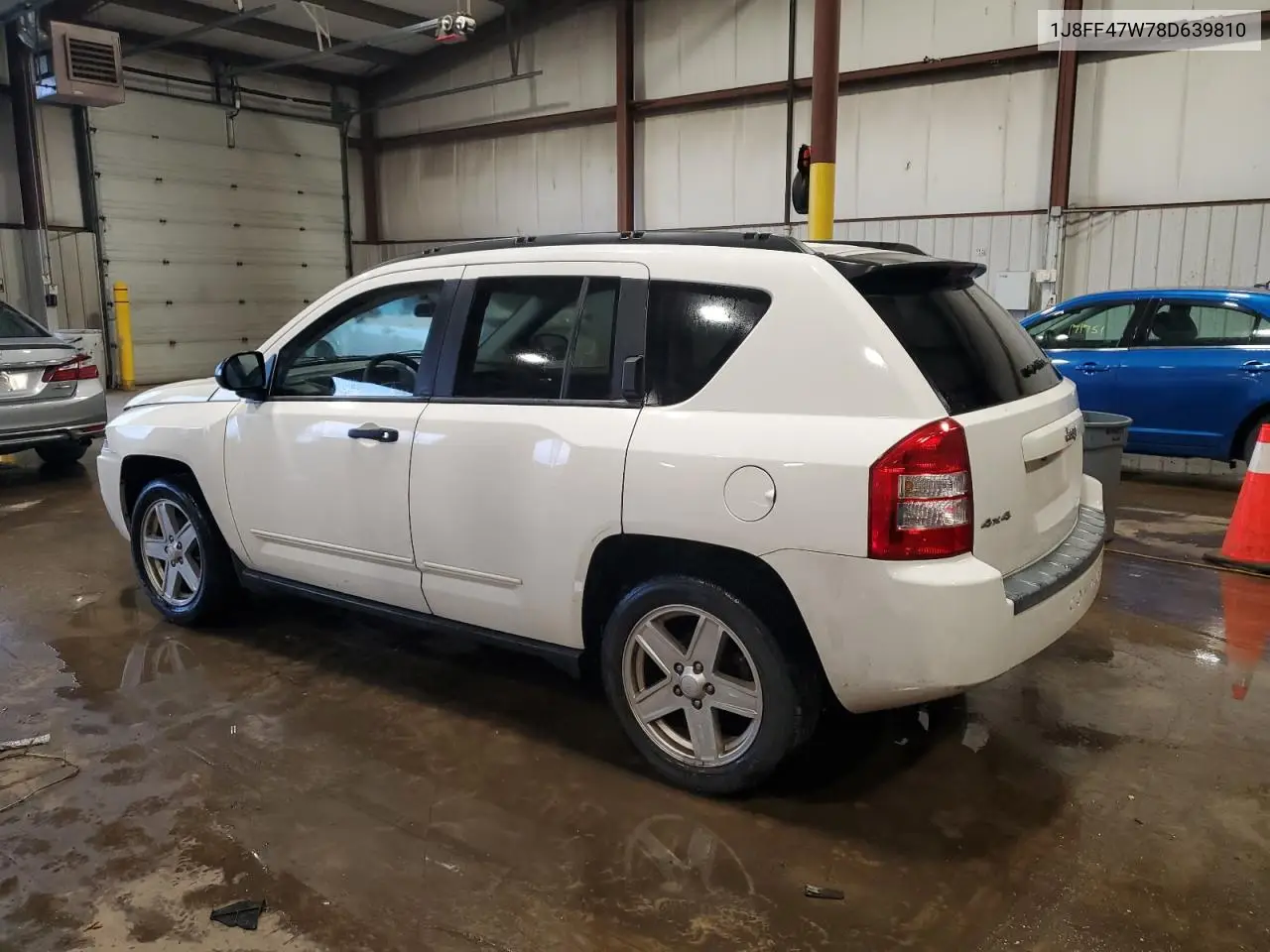 2008 Jeep Compass Sport VIN: 1J8FF47W78D639810 Lot: 64455105