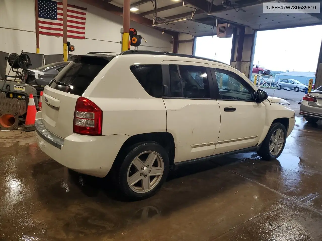 2008 Jeep Compass Sport VIN: 1J8FF47W78D639810 Lot: 64455105