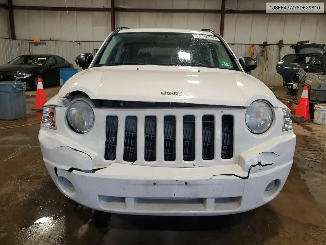 2008 Jeep Compass Sport VIN: 1J8FF47W78D639810 Lot: 64455105