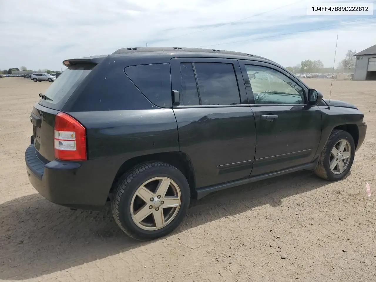 2009 Jeep Compass Sport VIN: 1J4FF47B89D222812 Lot: 56368115