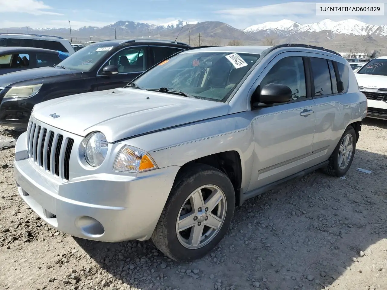 2010 Jeep Compass Sport VIN: 1J4NT4FB4AD604829 Lot: 50004455