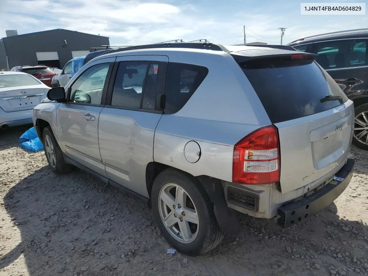 2010 Jeep Compass Sport VIN: 1J4NT4FB4AD604829 Lot: 50004455