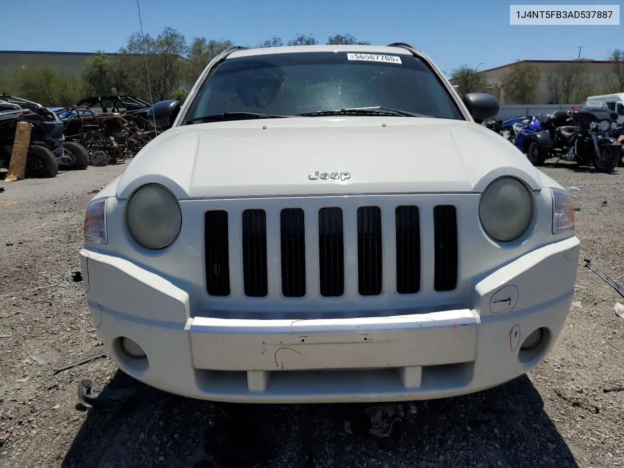 2010 Jeep Compass Limited VIN: 1J4NT5FB3AD537887 Lot: 56567765