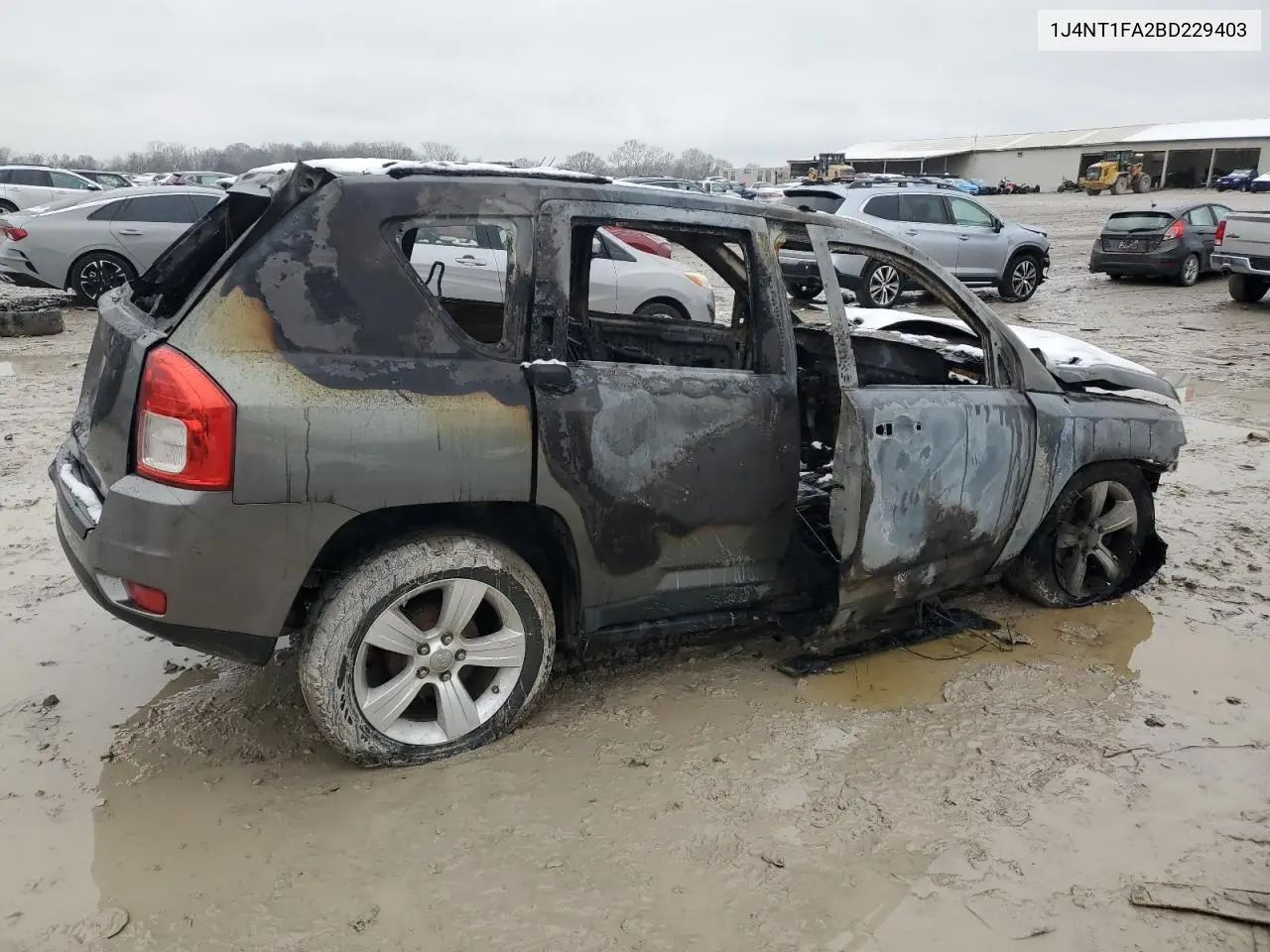 2011 Jeep Compass Sport VIN: 1J4NT1FA2BD229403 Lot: 46040095