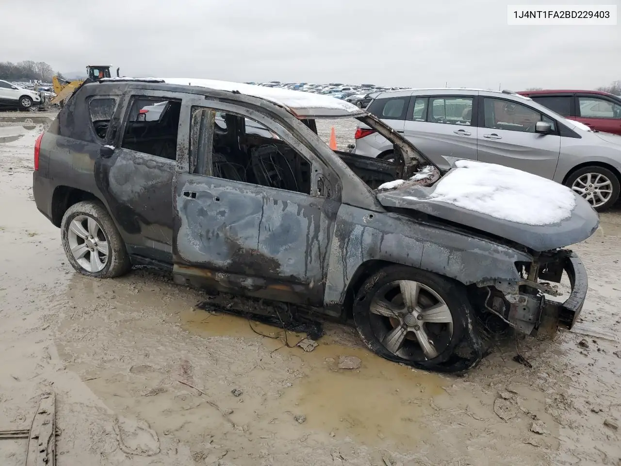 2011 Jeep Compass Sport VIN: 1J4NT1FA2BD229403 Lot: 46040095