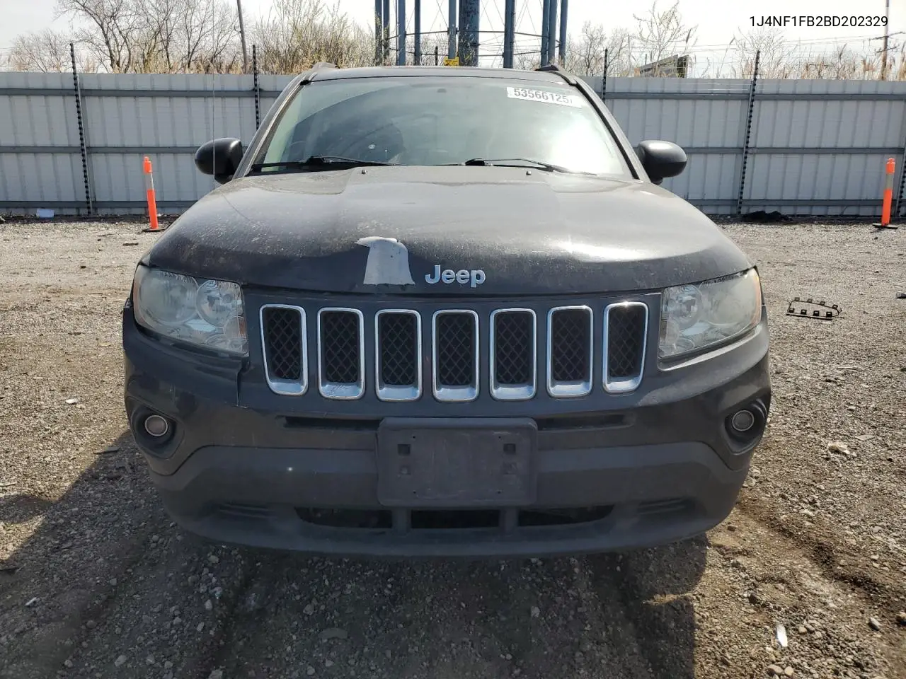 2011 Jeep Compass Sport VIN: 1J4NF1FB2BD202329 Lot: 53566125