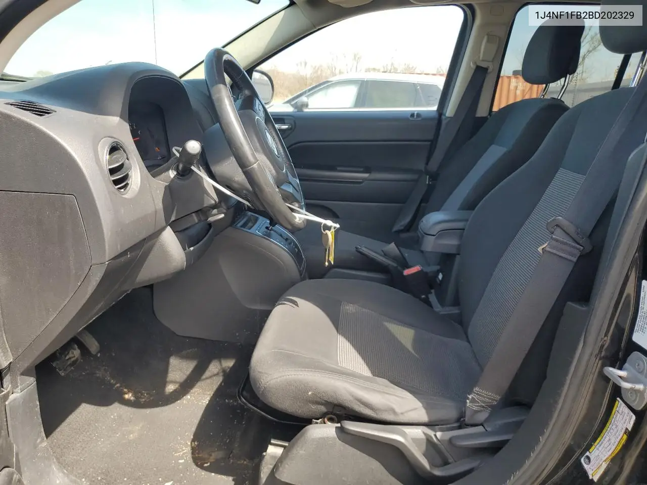 2011 Jeep Compass Sport VIN: 1J4NF1FB2BD202329 Lot: 53566125