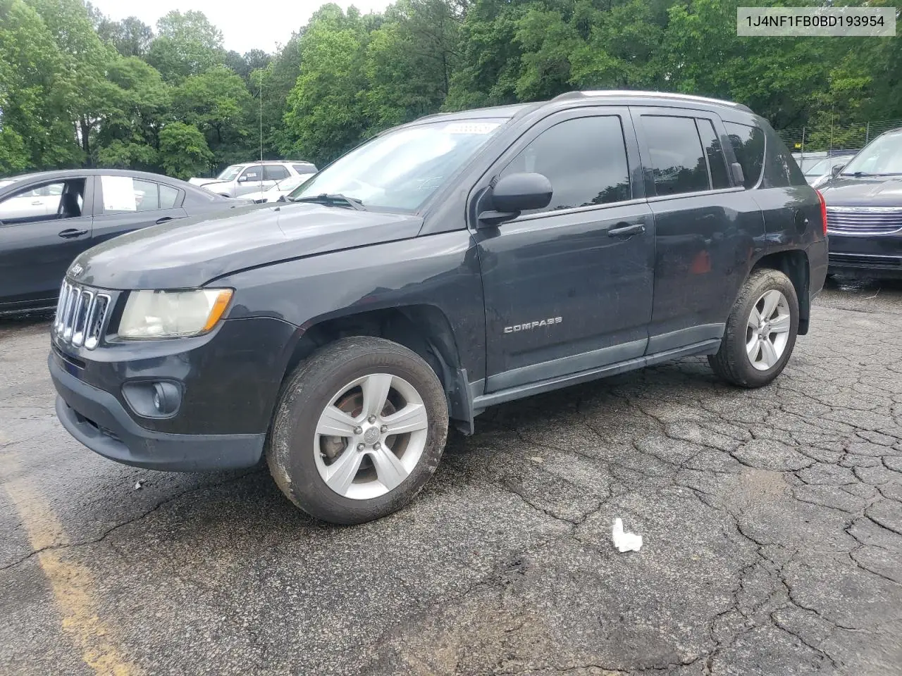 2011 Jeep Compass Sport VIN: 1J4NF1FB0BD193954 Lot: 55886835