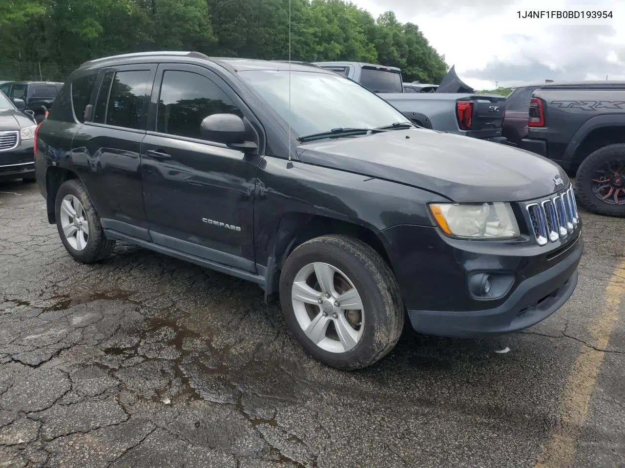 2011 Jeep Compass Sport VIN: 1J4NF1FB0BD193954 Lot: 55886835