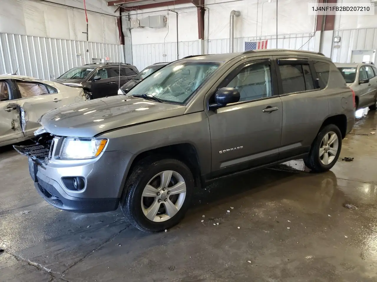2011 Jeep Compass Sport VIN: 1J4NF1FB2BD207210 Lot: 56211175