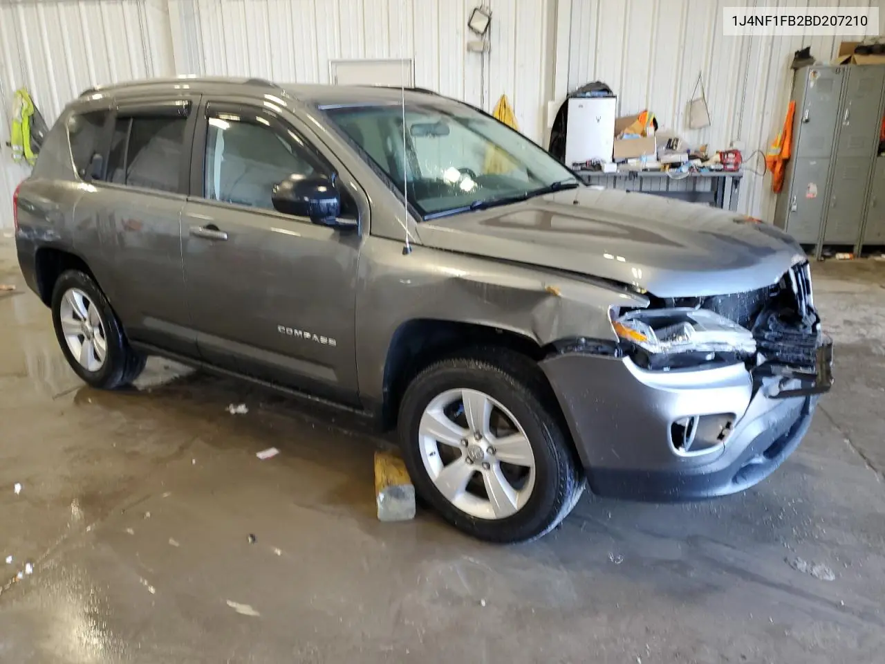 2011 Jeep Compass Sport VIN: 1J4NF1FB2BD207210 Lot: 56211175