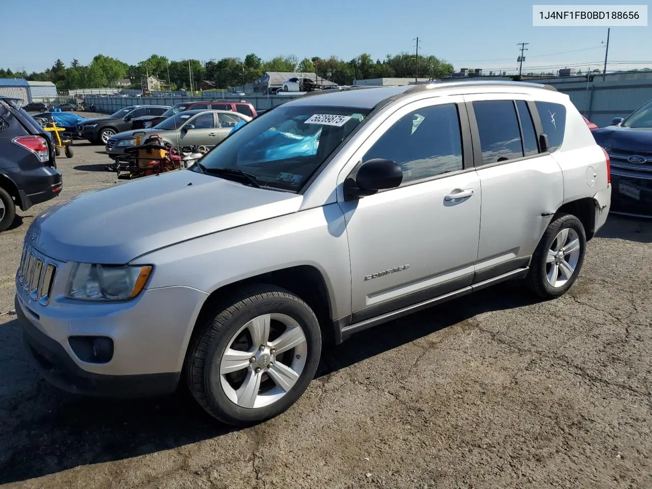 2011 Jeep Compass Sport VIN: 1J4NF1FB0BD188656 Lot: 56289875