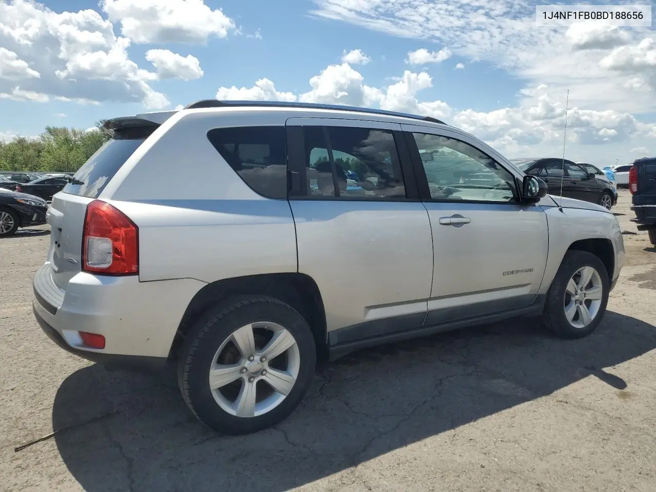 2011 Jeep Compass Sport VIN: 1J4NF1FB0BD188656 Lot: 56289875