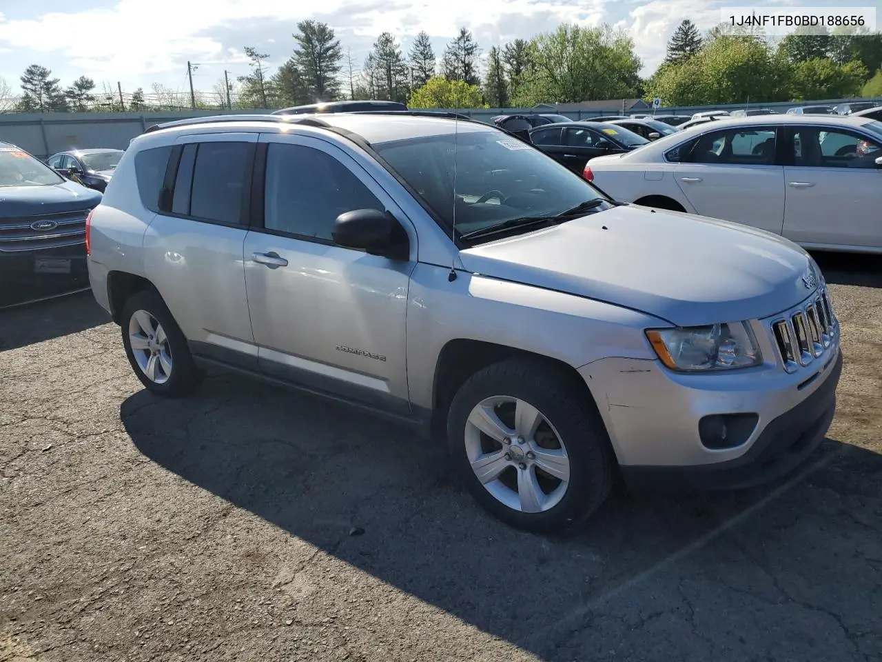 2011 Jeep Compass Sport VIN: 1J4NF1FB0BD188656 Lot: 56289875