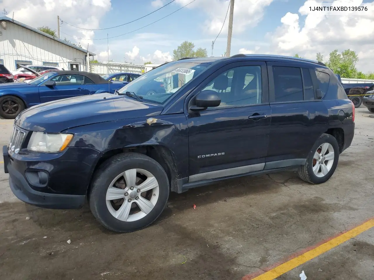 2011 Jeep Compass Sport VIN: 1J4NT1FAXBD139576 Lot: 56832065