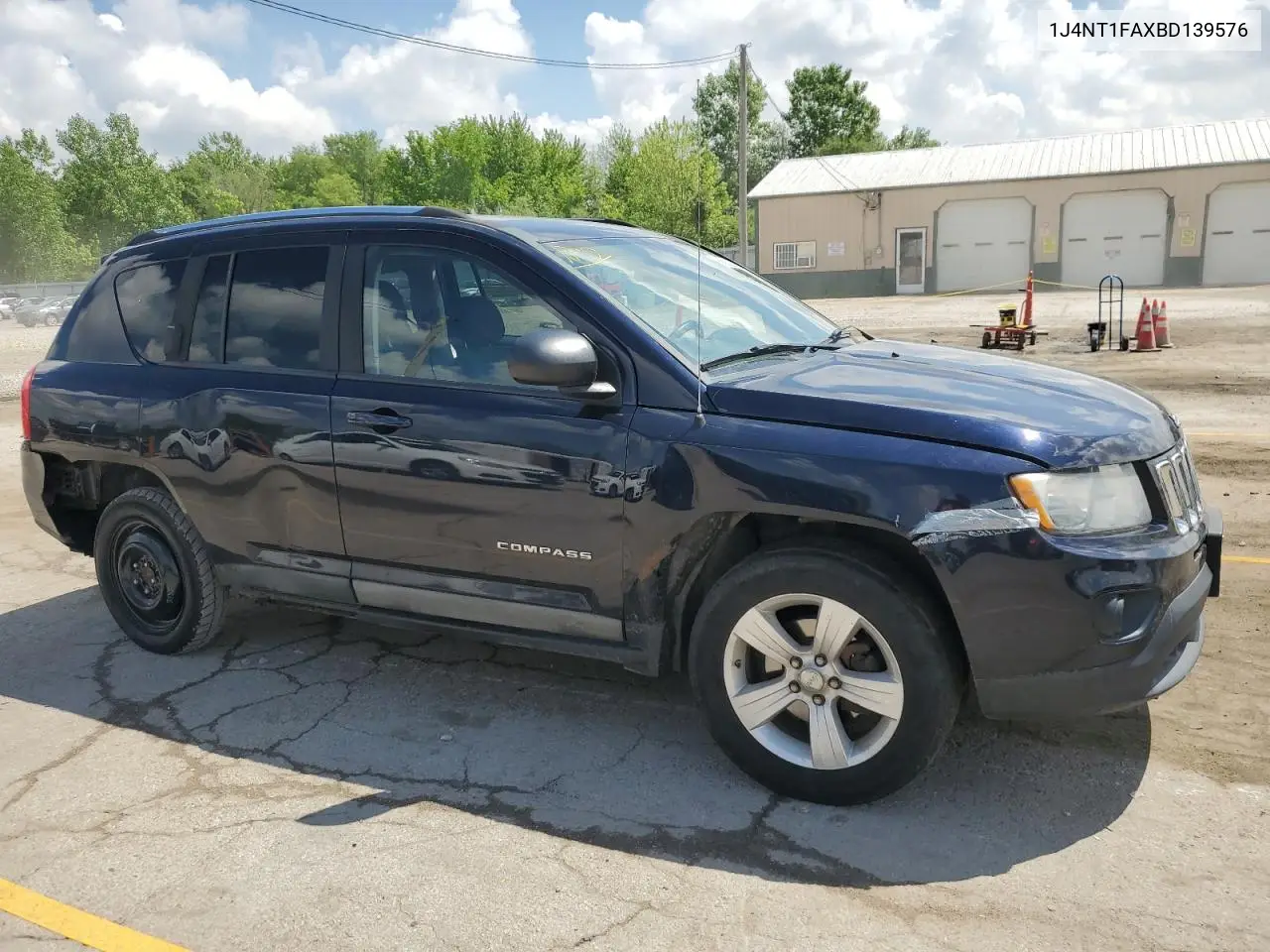2011 Jeep Compass Sport VIN: 1J4NT1FAXBD139576 Lot: 56832065