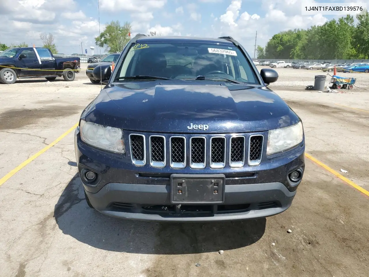 2011 Jeep Compass Sport VIN: 1J4NT1FAXBD139576 Lot: 56832065
